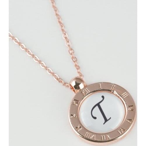 Roz Color Letter Necklace