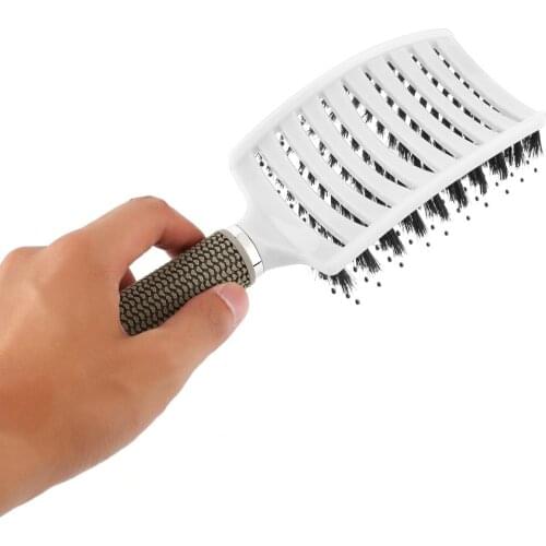 Hair Brush Hair Comb Detangling Hair Brush Detangle Lice Massage Comb Women Tangle Hairdressing for Salon 2019
