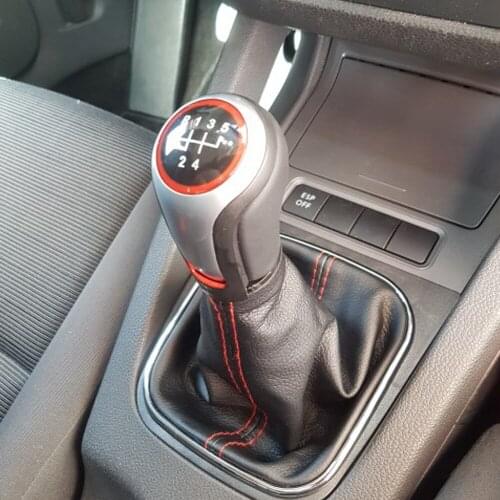 2019 5 6 Speed For VW Volkswagen Golf5/6 MK5/6 Scirocco(2009) octavia Manual Gear Shift Knob Lever Stick Pen handle ball head
