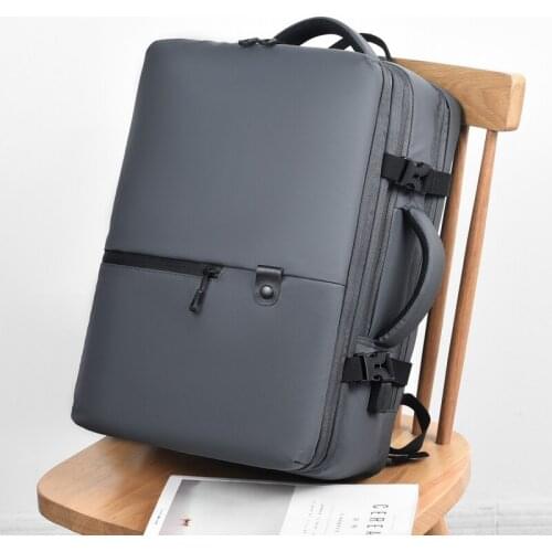 Laptop Backpacks Polyester Three 3 Layers 17.3inch Men teenagers Schoolbag Hiking Large Capacity Travel Luggage Tablet Bag