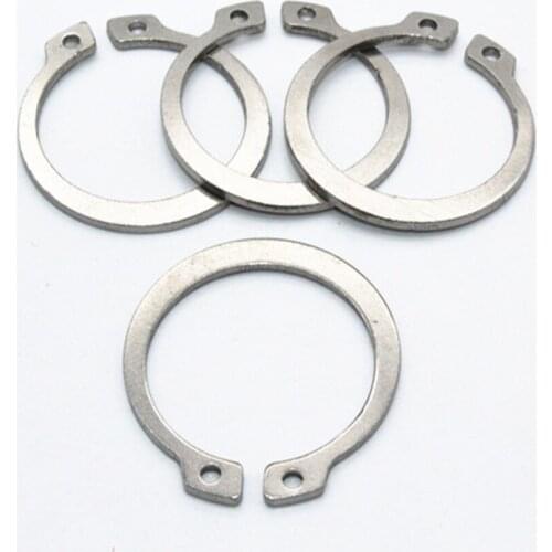 Circlips For Shaft Type C Shaft Retaining Ring Circlip Card Outer Snap Ring GB894 304 Stainless Steel Clamp SpringM3-M75