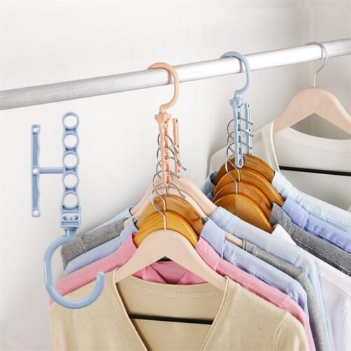 Rotatable Clothes Hanger Handbag Coat Scarf Hang Organizer Detachable Clothes Dryers Closet Space Saving Organizer Wholesale