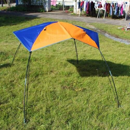 High quality inflatable kayak awning tent portable rowing boat folding awning rubber fishing boat shed 2021 new