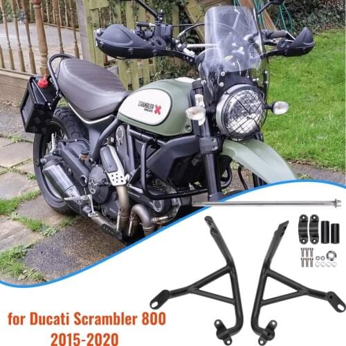 Motorcycle Crash Bar Bumper Engine Guard Crash Bars For Ducati Scrambler 800 DS Full Throttle Icon 2015-2020 2019 2016 Sixty2