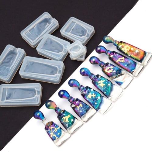 SNASAN toothpaste Silicone Mold jewelry making DIY tool UV epoxy resin molds Dried Flower Resin Decorative Crafts
