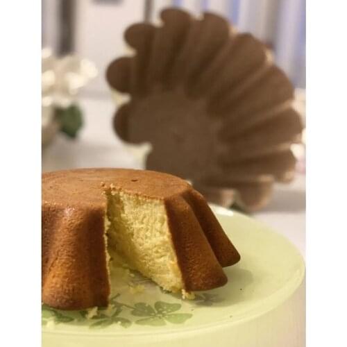 24cm Clover Shaped Pancake Mold pan Granite casting circular baking cake pie mold colorful in the kitchen delicious template bak