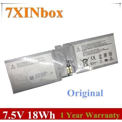 7XINbox 7.5V 18Wh 2387mAh Original DAK822470K Laptop Battery For Microsoft Surface Book CR7 CR7-00005 13.5 Series