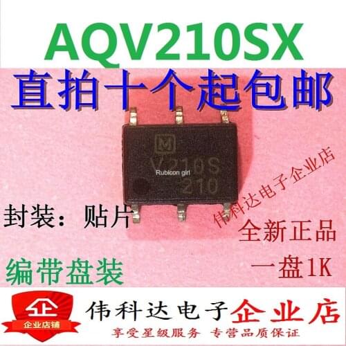 AQV210S V210S Optocoupler [SOP-6 SMD] Solid State Relay
