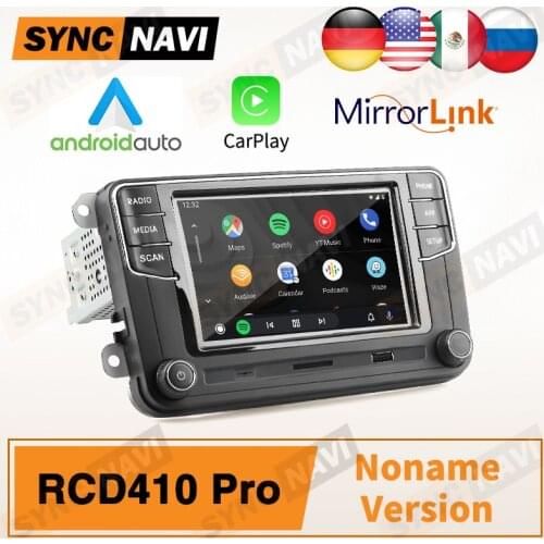 Android Auto RCD360 Pro NONAME CarPlay Car Radio RCD330 Vehicle Headunit For VW Golf Polo Mk5 MK6 passat B6 B7 Jetta 6RD035187B