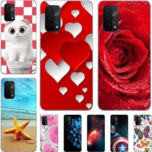 Case For OPPO A94 4G Silicone Soft TPU Phone Cover For OPPO A94 A95 5G Ultra Funda