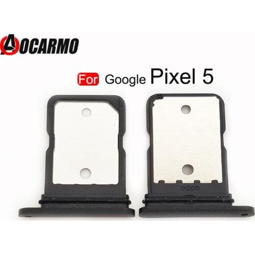 SIM Card Socket Slot Sim Tray Reader Holder For Google Pixel 5 Replacement Parts