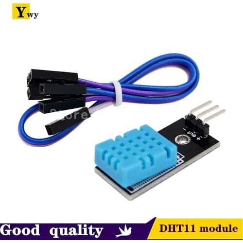 Digital temperature and humidity sensor DHT11 LED modules electronic building blocks with Dupont Line For Arduino