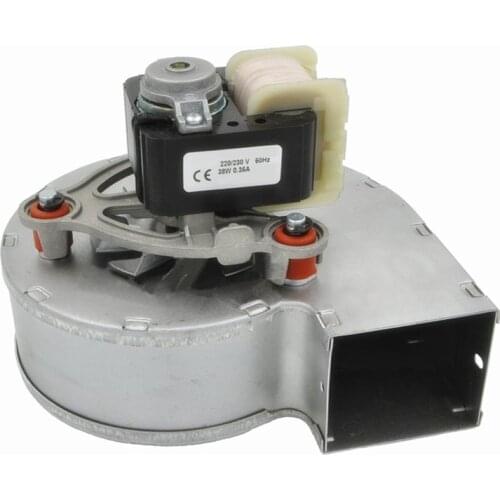 1pc fan motor for fireplace blower heating motor hot air circulation heat boiler motor centrifugal fan blower impeller 220V 38W