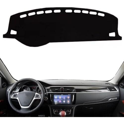 Car Dashmat Dashboard Cover Mat Pad Anti-UV Dash Sun Shade Carpet For Zotye T600 2011 2012 2013 2014 2015 2016 2017 Accessories