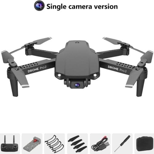 E99 PRO2 Mini RC Drone 4K Camera WIFI FPV Aerial Photography Helicopter Foldable Quadcopter Kid Toy GIft