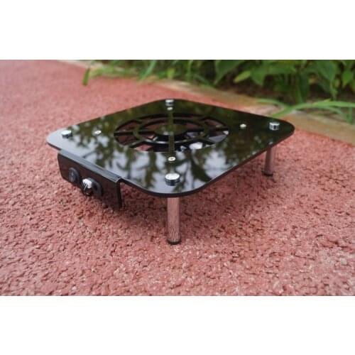 For mac mini radiator diy motherboard modified chassis mini cooling base with 12cm silent fan