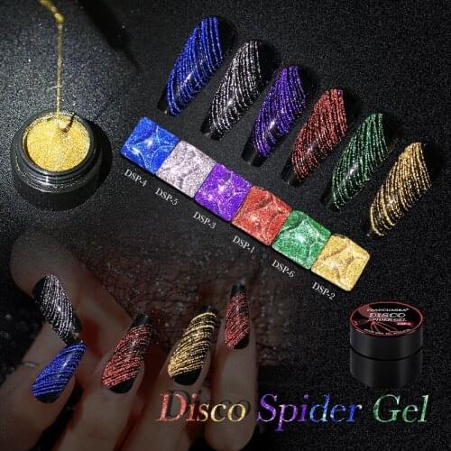 New Nail Art Stretch Drawing Glue Spider Glue Super Elastic Disco Spider Glue Nail Art Accessories