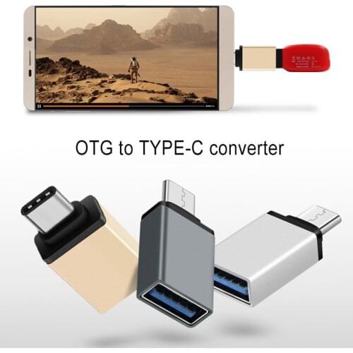 Type-C to USB 3.0 OTG Cable Adapter Type C Converter for Samsung Huawei P20 OTG Adapter VDX99