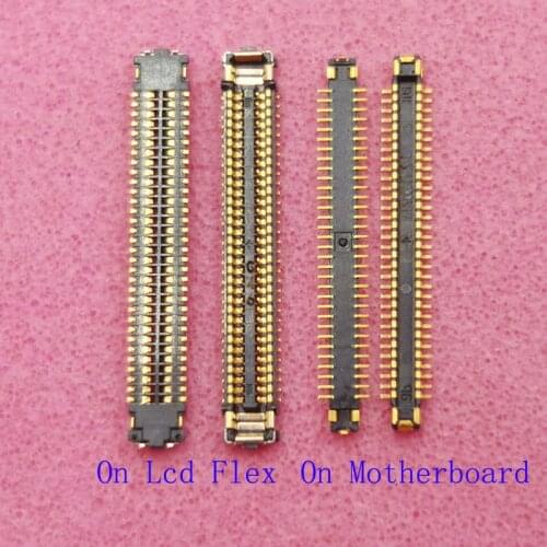 10pcs Lcd Display Screen FPC Connector For Samsung Galaxy S8plus G9500 G950 S8 Plus S8+ G955 Note 8 Note8 Plug On Board 64pin