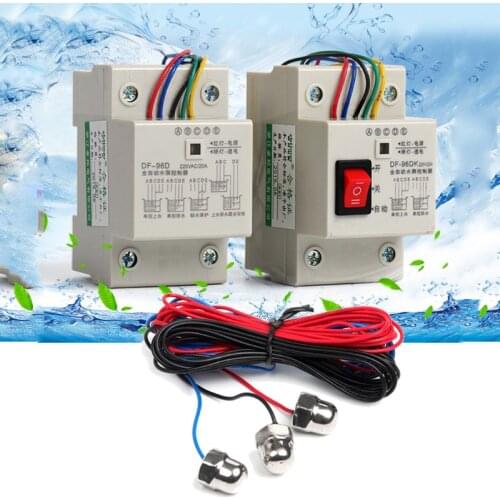 DF-96D Smart Automatic Water Level Controller 3m Sensor Probe Water Pump Tank Liquid Level Detector Switch