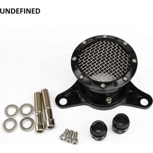 Air Filter Motorcycle Intake Velocity Stack Air Cleaner System Black For Harley Sportster XL 883 1200 1991-2014 filtro aria moto