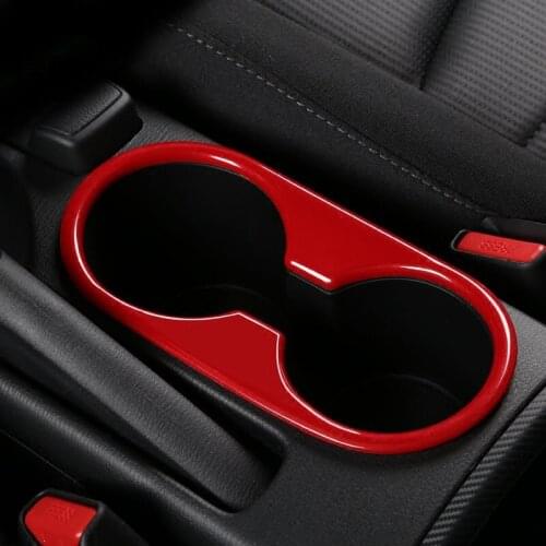 1pc for mazda CX-3 2018 Central water cup panel decorate frame