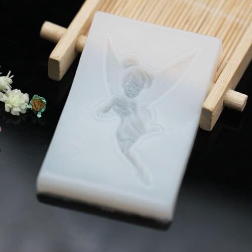 1pcs Liquid Silicone Resin Jewelry Mold Dance Girl Angel Elves Resin Charms Molds For DIY Jewelry Decorate Making