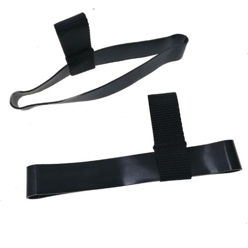 2 Pieces Diving Stage Tank Cylinder Bottle Hose Retainer Band Durable Elastic Rubber Strap Belt