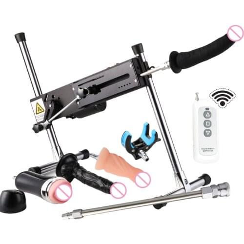 FAAK 120W Automatic Sex Machine Vac-u-Lock Turbo Power Love Machine Gun Erotic Extremely Quiet Love Machines for Women and Men