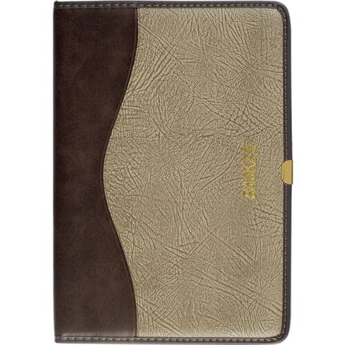 Baoke Stationery Notebook NB1218 Loose-leaf PVC Leather Notebook 100 Page Notepad Student Diary Office Stationery