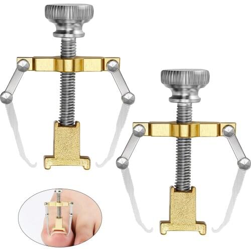 Ingrown Toenail Corrector Lifter Straightening Clip Pedicure Foot Nail Care Stainless Steel Paronychia Correction Toe Clamp Tool
