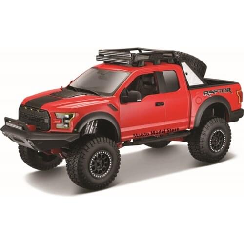 Maisto 1:24 2017 Ford F-150 RAPTOR die-cast precision model car Model collection gift