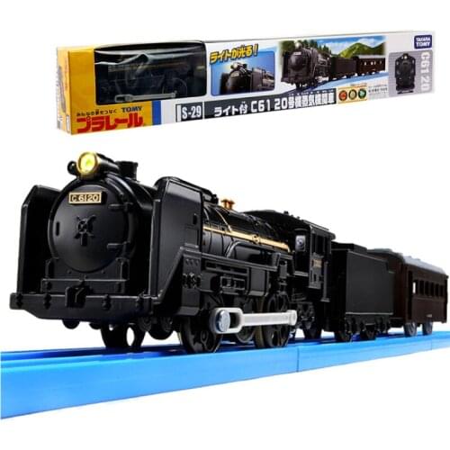 TAKARA TOMY TOMICA Alloy Model Cars Toys Train Track Steam Electric Plarail S29 High-speed Rail Gifts For Children