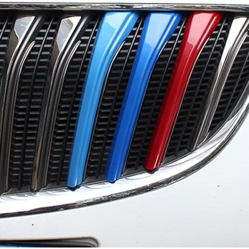Modified special net decoration in color decoration strip Apply to For Regal 2014-2018 The central grille trim sticker