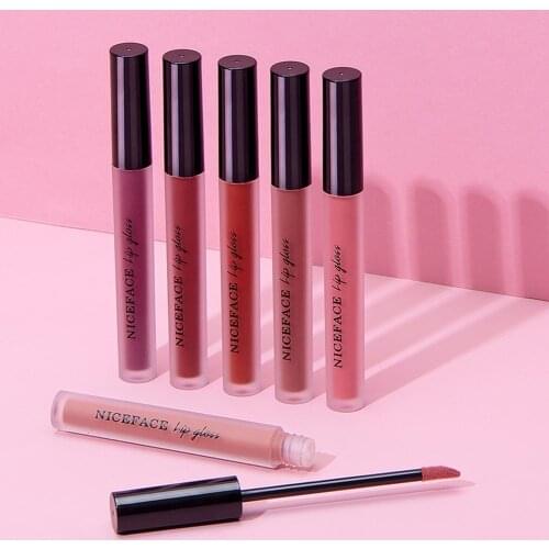 10 Color/Set Matte Lipstick Set Long-Lasting Waterproof Velvet Lip Lipgloss Kit Cosmetics Gift Set For Women Lipstick Set