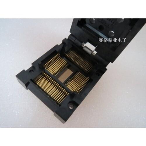 Clamshell 100%New&Original TQFP64 YAMAICHI IC51-0644-820-1 IC Burning seat Adapter testing seat Test Socket test bench in stock
