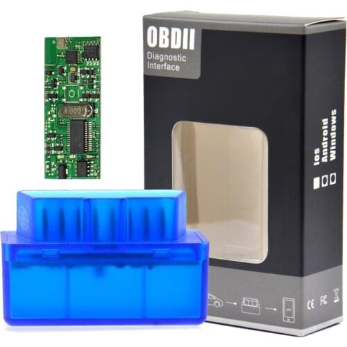 OBDII ELM327 V1.5 Bluetooth PIC18F25K80 Works Multi-Cars Diesel Supports All OBDII Protocols ELM 327 V1.5 For Android Wireless