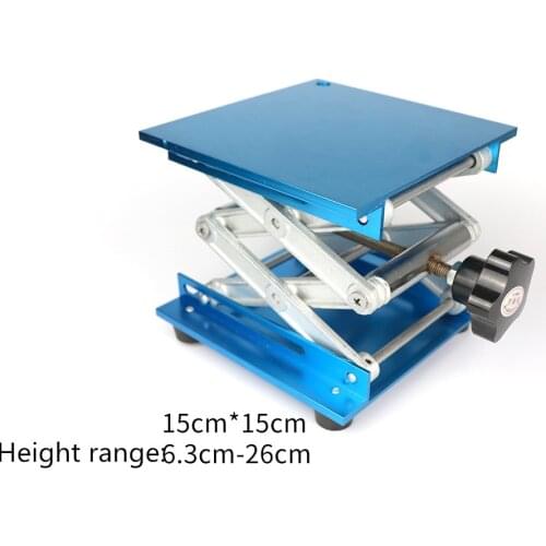 Professional Laboratory Jack Lifting Platform Stand Scissor Rack 150*150*250mm 100mm*100mm*160mm Lifting Tools