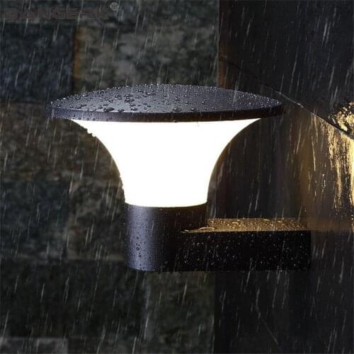 Simple Outdoor Wall Lamp Modern LED Porch Lights IP65 Waterproof Sconce Wall Lamps Garden Balcony Home Decor Aluminum Lighting