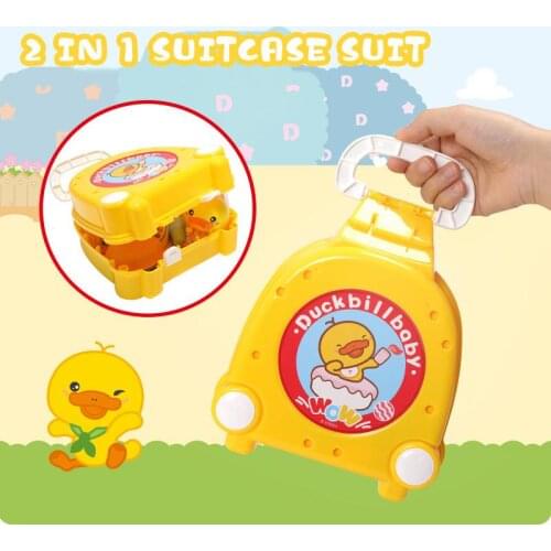 Pretend play platypus childrens house portable storage tool table simulation kitchen toy set