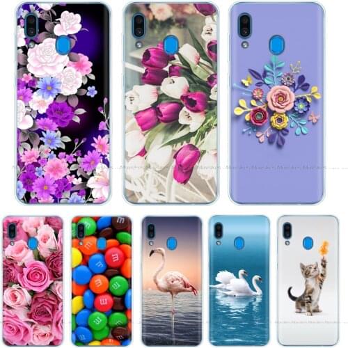 Silicone Case for Samsung Galaxy M20 Phone Case Soft TPU for Samsung M10 20 Cover for Samsung Galaxy M20 M 20 SM-M205F Back Case