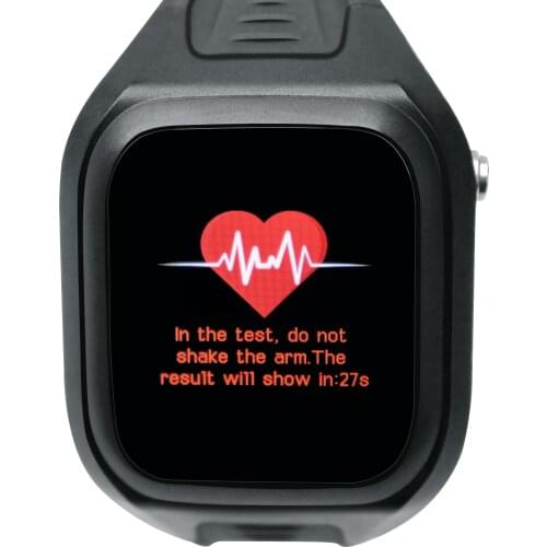 Body temperature measurement smart watch bracelet with geo fencing