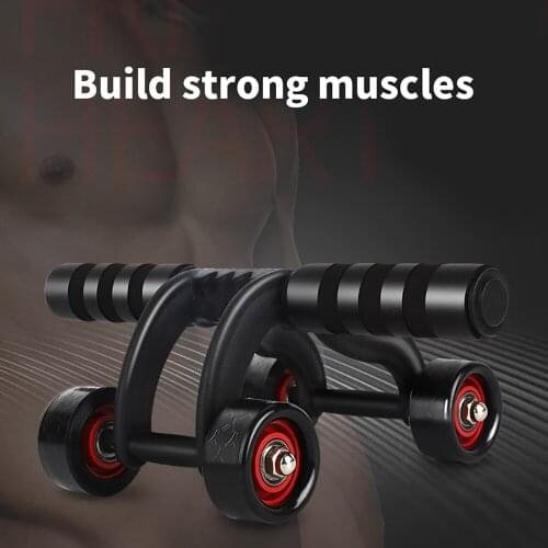 Sports Fitness Equipment Abdominal Wheel Roller Muscle Fitness Equipment Abdominal Exercise Training Roller