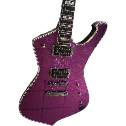 Super cool classic six-string electric guitar professional custom mirror professional guitar playing