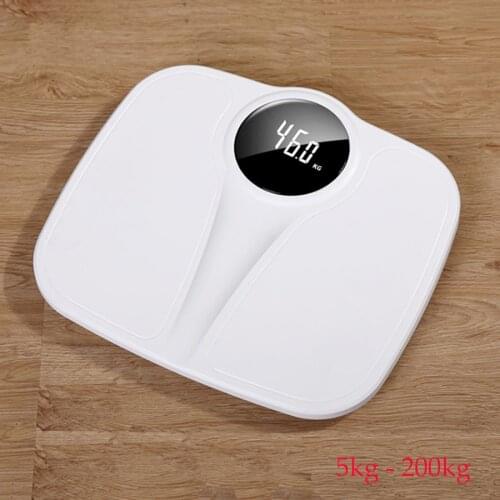 New Big Weights Scale Body ABS Home Balance Plastic Digital LED Weight Floor Scale Bathroom Weighing Scale For Body 200 kg