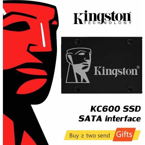 Kingston KC600 SSD 256GB 512GB 2.5 inch SATA III HDD Hard Disk HD SSD Notebook PC 1024GB Internal Solid State Drive