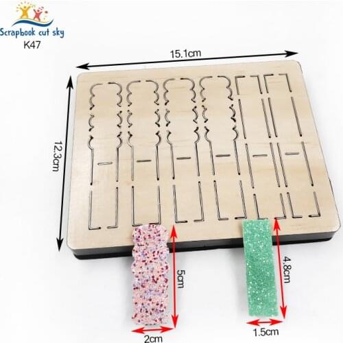 Hairpin DIY K47 Muyu Wooden Mold Scrapbook Cutting Dies Suitable For Market General Machines