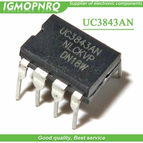 10pcs/lot UC3843AN UC3843 DIP-8 Switching Controllers Current Mode new original