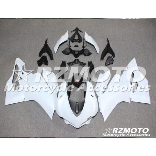 ACE KITS New ABS Injection Fairings For DUCATI 959 1299 2015 16 17 18 ABS Motorcycle Fairing Kit White T29