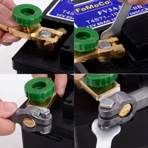 Car Auto Battery Power Switch Isolator Chuck Multi-purpose Battery Power Disconnect Master Shut Switch